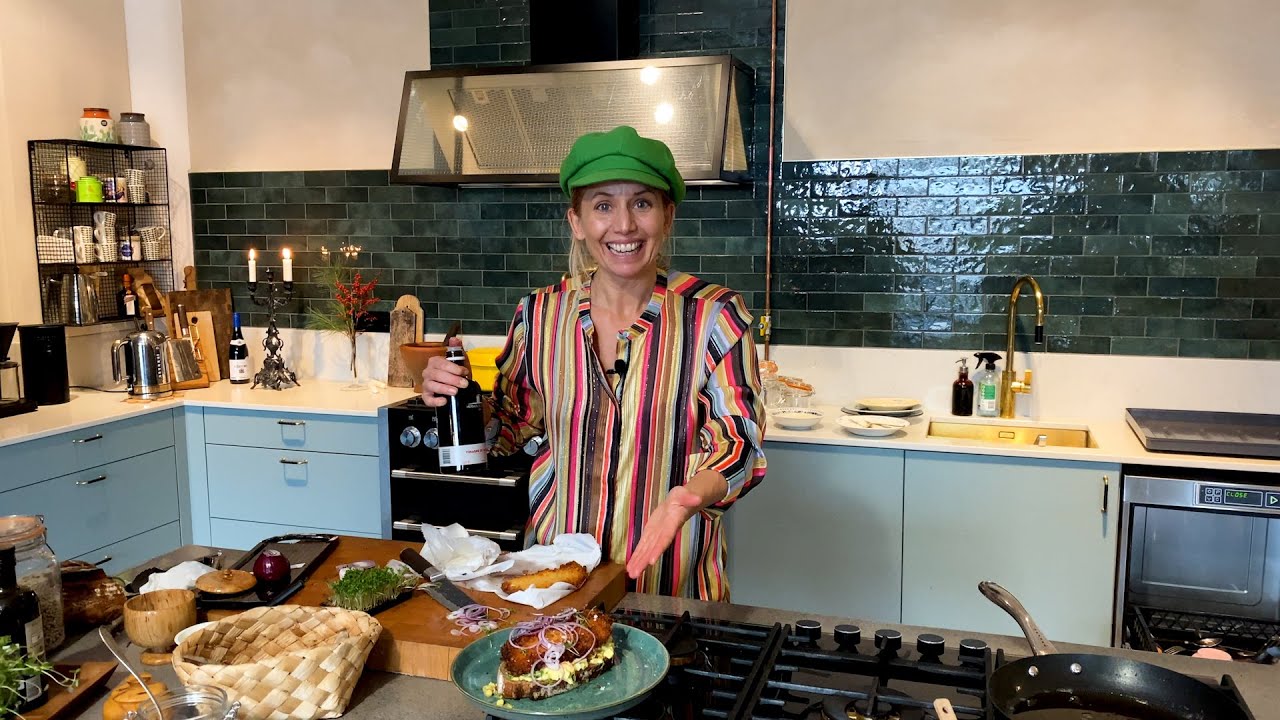 Friterad rödspätta med remouladsås