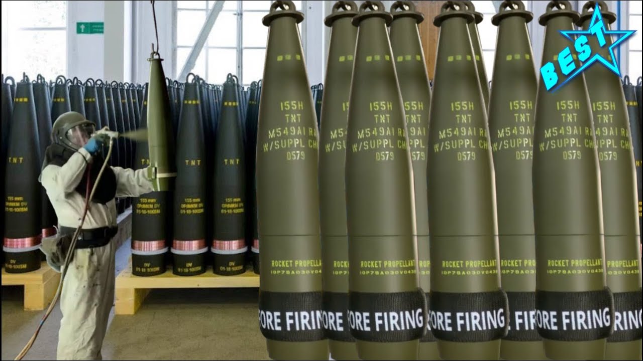 Military: MILLION $ US PRODUCTION RENOVATION LINE! "Scary Explosive Bombs!" Renovated like "NEW."