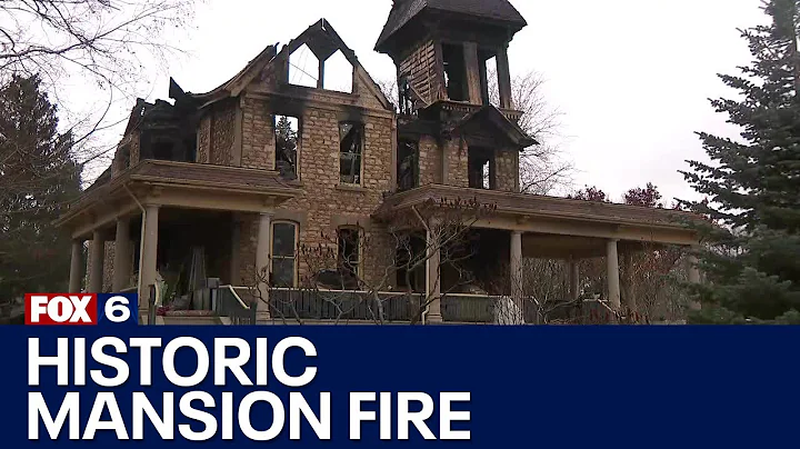 Burlington historic mansion owner arrested after fire | FOX6 News Milwaukee