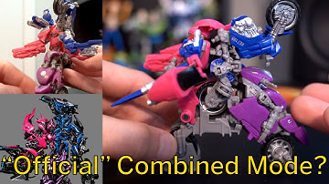 Studio Series Arcee Sisters Combined Form Update