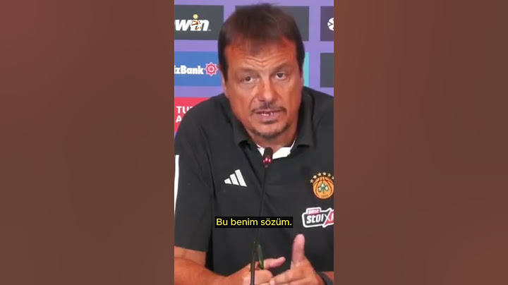 Ergin Ataman: "Final-four'a kalamazsak seneye Panathinaikos'ta olmayacacağım." #shorts #basketball