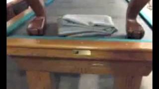 Denver Pool Tables - How to find your pool table's make/model