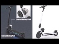 2021 New Product R1 Model Electric Scooter with Internal and External Battery