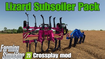 Lizard Subsoiler Pack / FS25 crossplay mod
