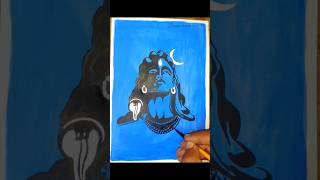 shiva ️ woter colour painting.           #art #drawing #creative