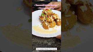 Mango Season’s Best Dessert!🥭🍰 😋🤯Healthy Mango Cheesecake Bites | No Maida, No Oven, No Effort!✨
