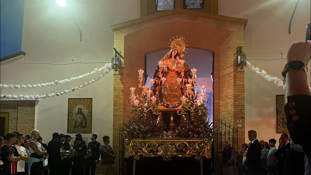 Salida procesional de nuestra señora de las viñas. Jerez 2025