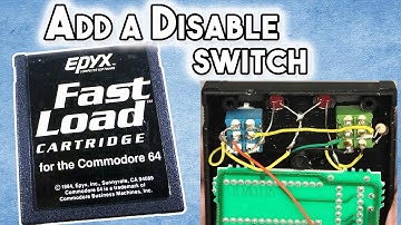 Install a DISABLE Switch in a Fast Load Cartridge - Commodore 64