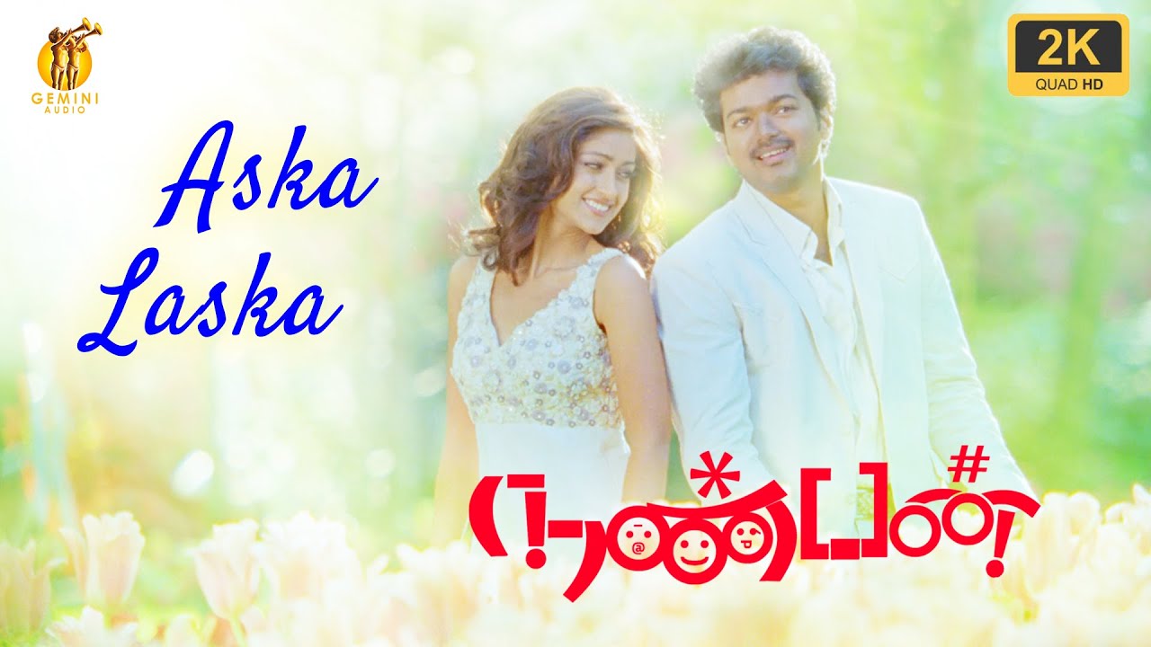 Asku Laska Nanban  Movie Songs  2k Video    Vijay Ileana Jiva Srikanth