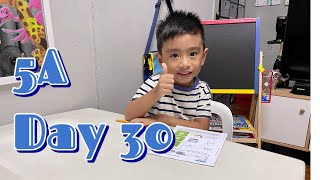 KUMON Reading Program 5A - Day30