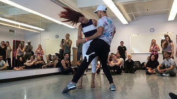 2019/10/05 Paulo & Luisa Zouk Demo @NYC Zouk Festival (Lead & Follow Techniques)