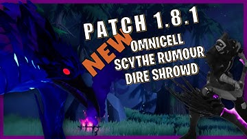 Dauntless patch 1.8.1 - NEW Omnicell / Scythe skin / Bloodshot Shrowd