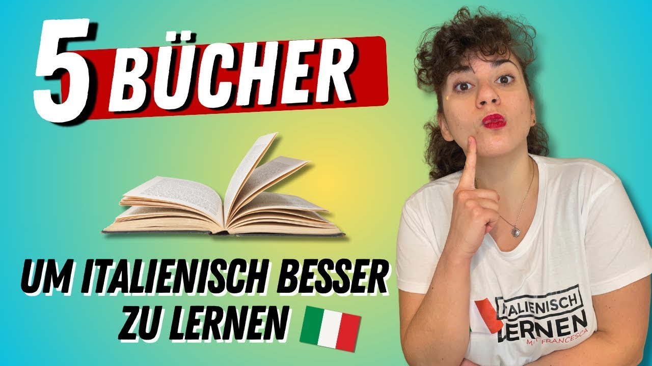 Deutsch Lernen Für Italiener Buch 5 Italienische Bücher, um Italienisch besser zu lernen! 🇮🇹 - YouTube
