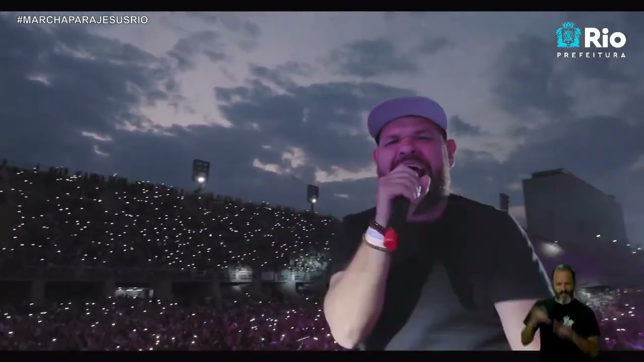 💥FOI DE ARREPIAR😭🔥! Estamos de Pé - Marcus Salles (Marcha Pra Jesus RJ 2023)