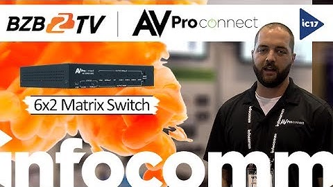 AVProConnect Multi-Format (VGA, DisplayPort, HDMI) Matrix Switch AC-SW62-UHD