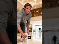 She disguised herself as a janitor to test her date 😱 #shorts #fyp #Billionaire #Viral