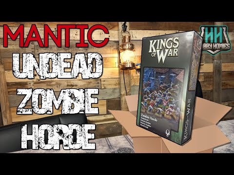 Mantic Undead Zombie Horde | Unboxing