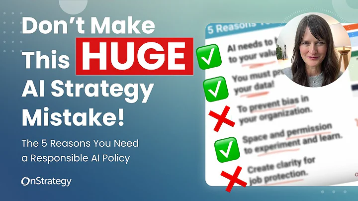 5 Reasons You Need an AI Governance Policy I AI Governance and Ethics Part I