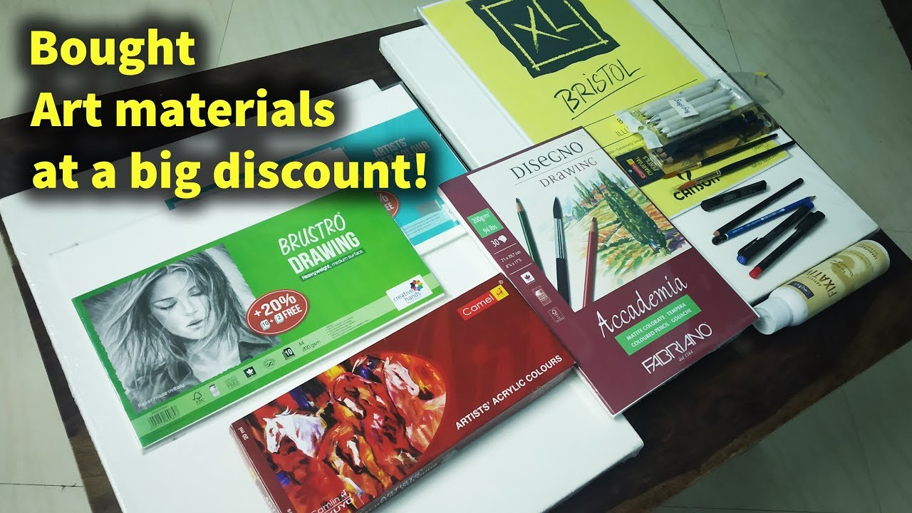 Buying art supplies in Delhi ! 😍 YouTube