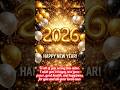 Happy New Year to all of you. #happynewyear #newyear #shorts
