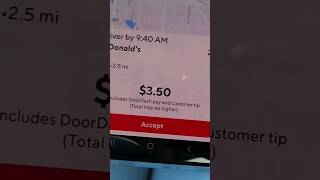 Declining $3 to instantly get an $8 order. Full DoorDash video linked!