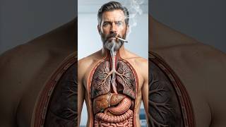 🚭Smoking Effects Inside the Human Body Lung Damage Animation Explained #3danimation #explore