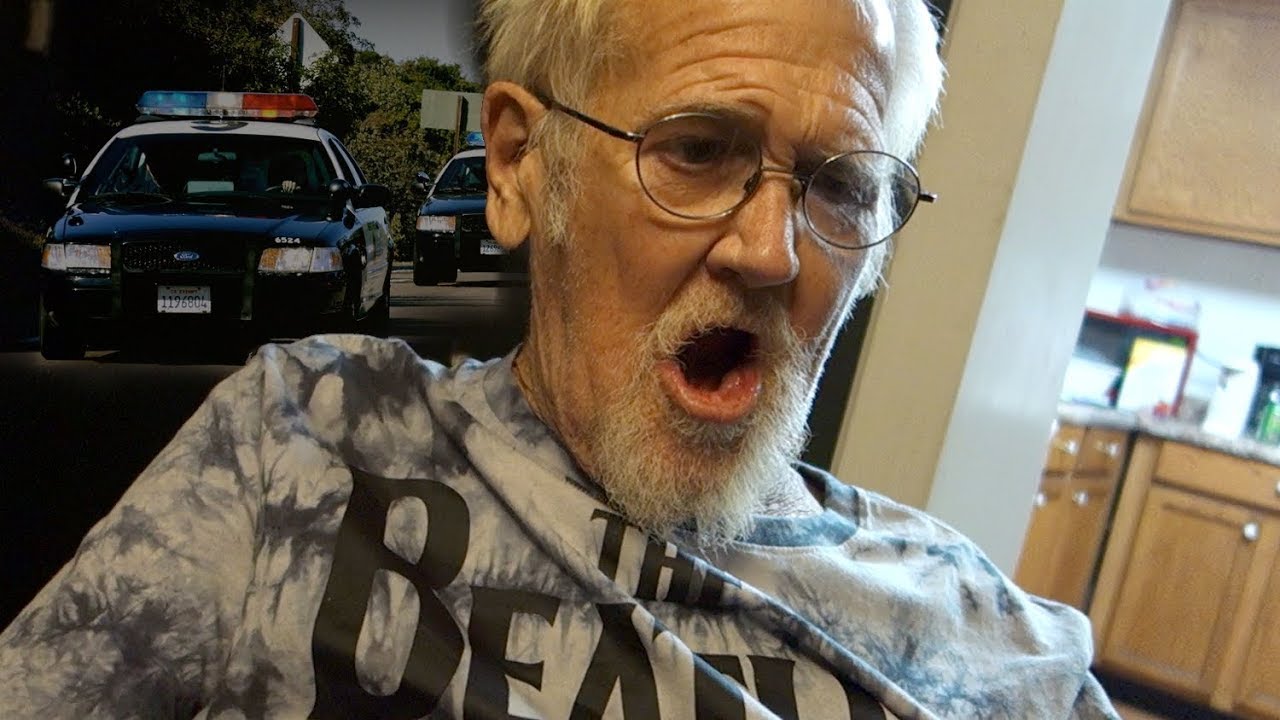 GRANDPA GOT A TICKET!!