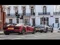 NOVITEC Aventador says &#39;Hi&#39; To London! Insane sounds!