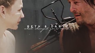 Daryl + Beth | "What changed your mind?"