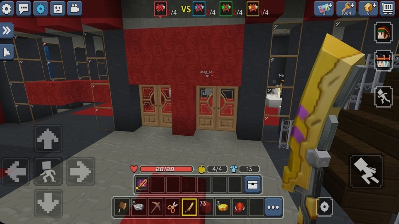 САМЫЙ КРАСИВЫЙ ФОРТ в BlockMan GO BedWars