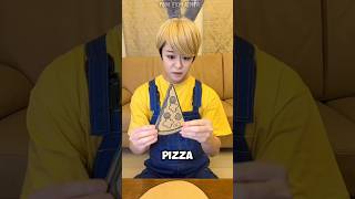 A Story of Pizza 🍕~mini wood toy wood art"skills/hand Craft #shorts