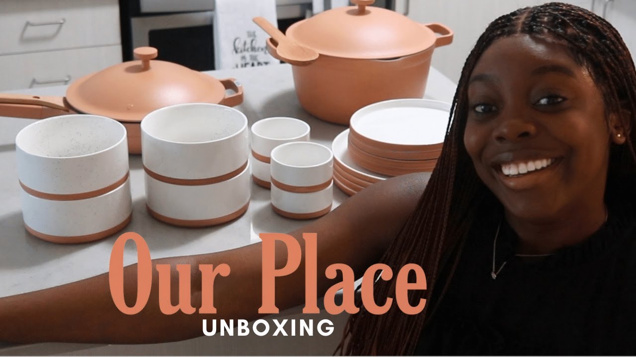 OUR PLACE UNBOXING & FIRST IMPRESSIONS - PERFECT POT, ALWAYS PAN, PLATES  AND BOWLS