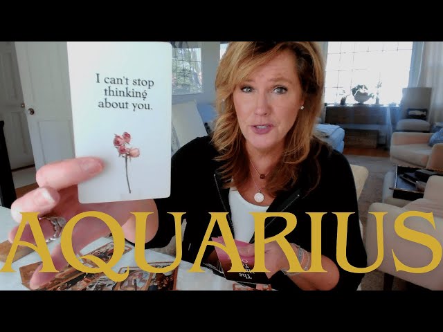 AQUARIUS : This Person Is So Upset At How They Treated You | May Weekly 2024 Zodiac Tarot Reading class=