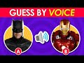  can you guess the superhero by their voice 