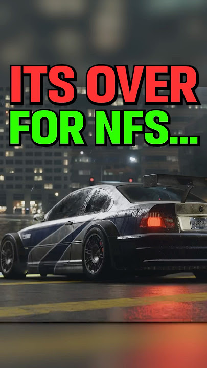 RIP Need for Speed…