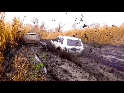 СКАНДАЛ, КОГДА ДЕНЬГИ ВАЖНЕЕ! НИВА на КОМПРЕССОРЕ, УАЗ ПАТРИОТ и МИТСУБИШИ на ОПАСНОМ ОФФРОАД!