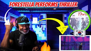 Forestella Performs Thriller (포레스텔라 부산막공) - Producer Reaction