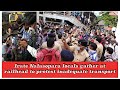 Irate Nalasopara locals gather at railhead to protest inadequate transport | HP Live News