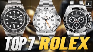 🔥 Top 7 MEJORES ROLEX que puedes comprar en 2024 🔥 Top Mejores Relojes