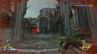 Two glitches in DOOM Eternal - Exultia - Dying Cacodemon and Door climbing Hell Knight.