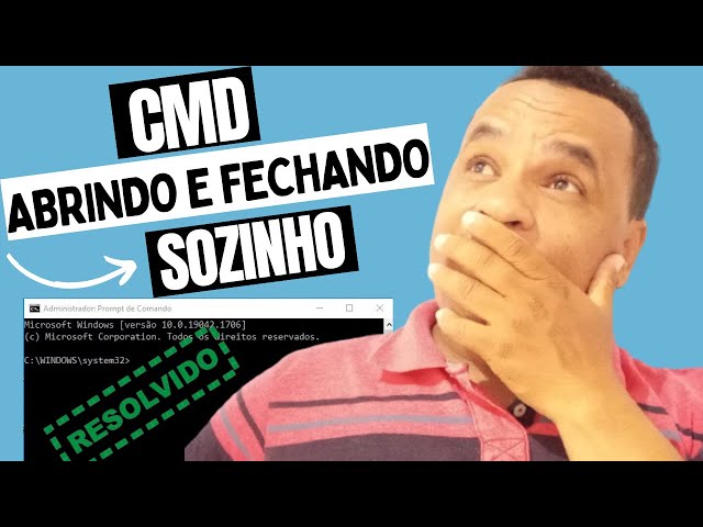 Janela do CMD abrindo sozinha de tempos em tempos, é malware? - Invasões e  infecções - Clube do Hardware