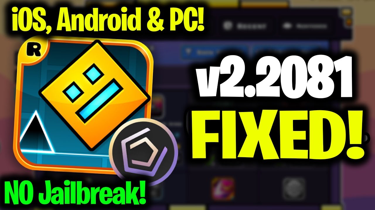 How to Install GEODE After 2.2081 Update in Geometry Dash ✅ PC & Mobile (iOS, Android) 2026