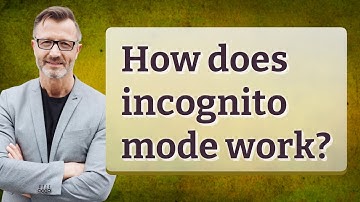 How does incognito mode work?