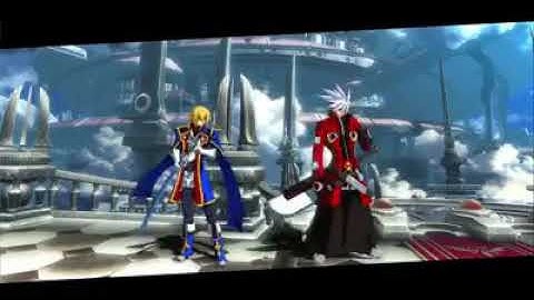 Ragna/Jin Japanese Dub Intro + Outro - BlazBlue Cross Tag Battle