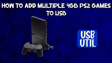 How to Add Multiple 4GB Ps2 Games to USB(USBUtil)