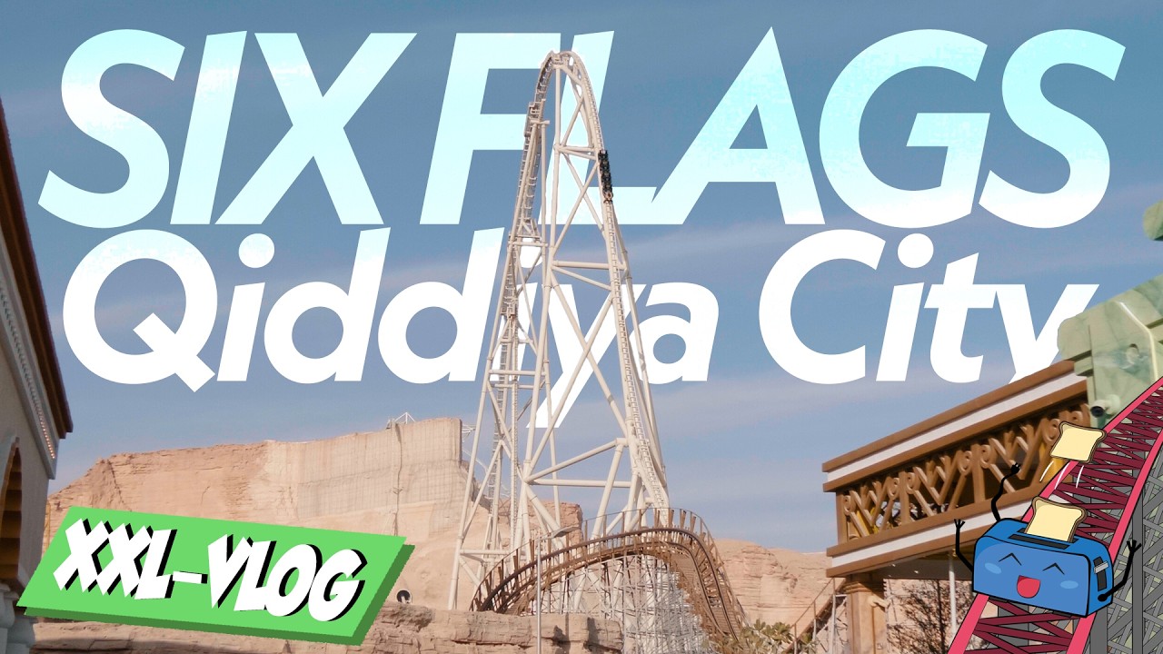 SIX FLAGS QIDDIYA CITY - Zu Besuch im neuen Rekord-Freizeitpark | XXL-Vlog