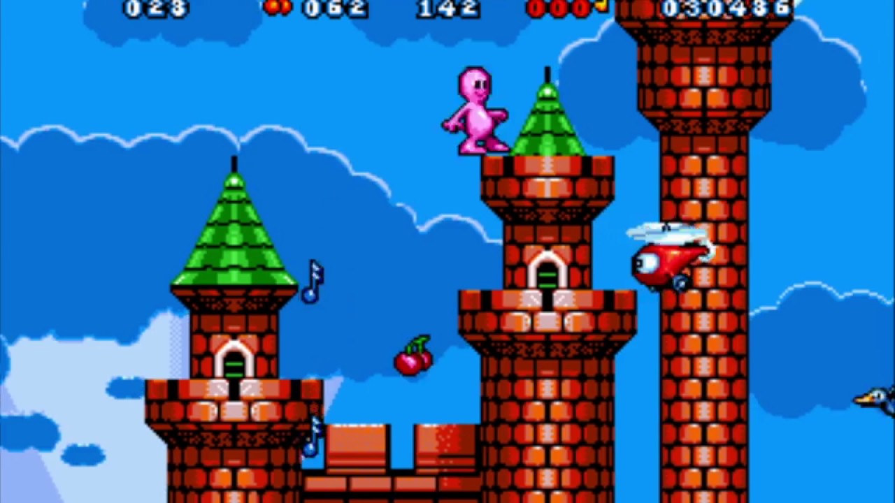 Jelly Boy (SEGA) 6 level Sky world + Final titres YouTube