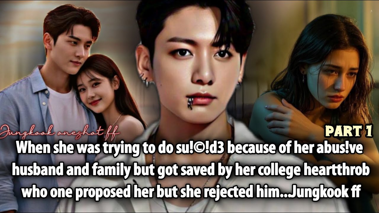 When she was trying to do su!©!d3 because of her ab*sive husband & family but got saved by...Jk ff