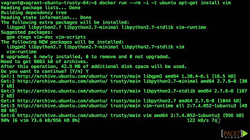 Beginning Docker: Running the Containerized Commands | packtpub.com