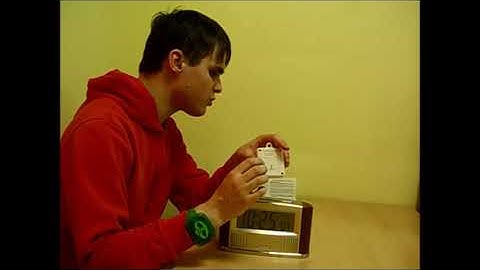 RTC103UK Radio controlled Talking Thermometer Clock